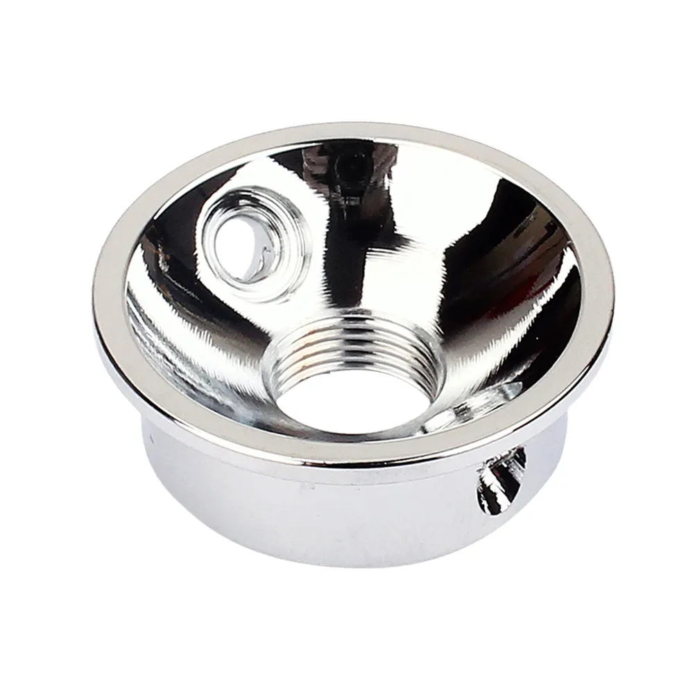 Metal Replacement Electric Guitar Parts For Guitar Builder Jack Plate Set 35MM Sockets Fits 22MM Hole Standard