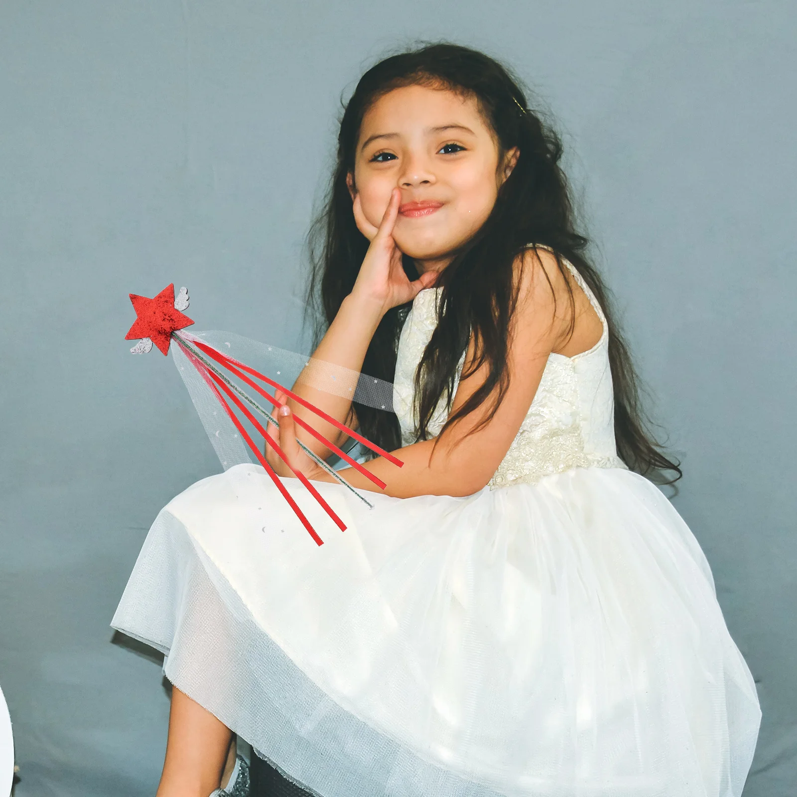 

4Pcs Star Fairy Wands Kids Angel Sticks Durable Lightweight Creative Birthday Party Performance Props Fairy Kids Playthings