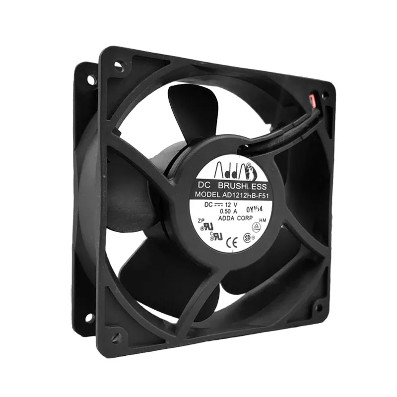 ORIGINAL AD1212HB-F51 12V 12038 120*120*38mm NOVO RADIADOR DE VENTILADOR DE REFRIGERAÇÃO