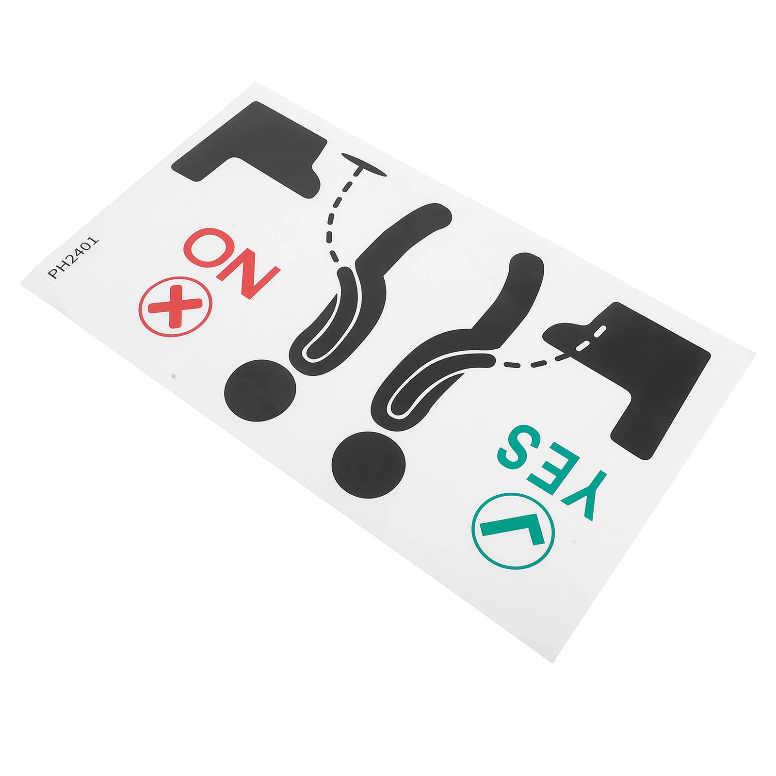 

Bathroom Civilization Stickers Toilet Cute for Wall Decoration Take Signs Funny Pvc Door Office
