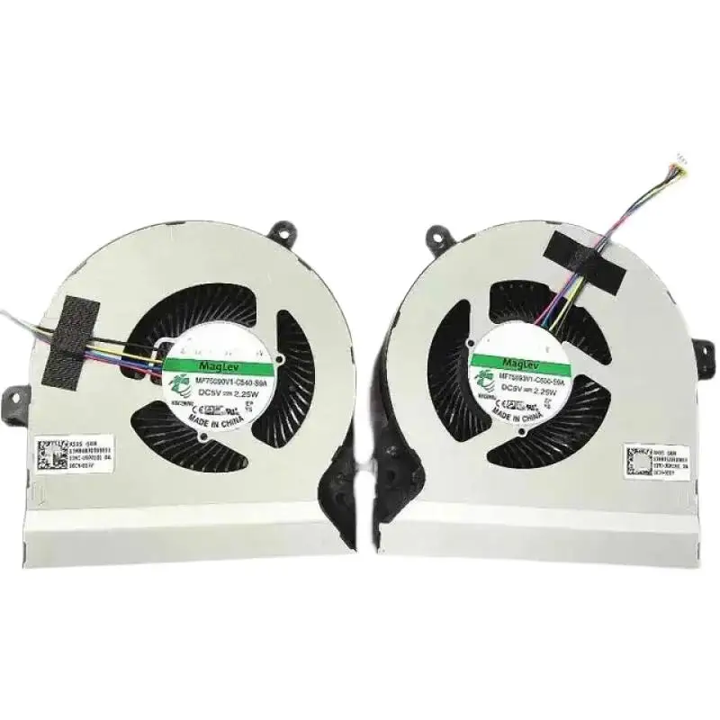 WYORESY New CPU GPUCooling Fan for ASUS GL502VM GL502VY/VSK FX60VM S5VM ZX60/V 13MM @