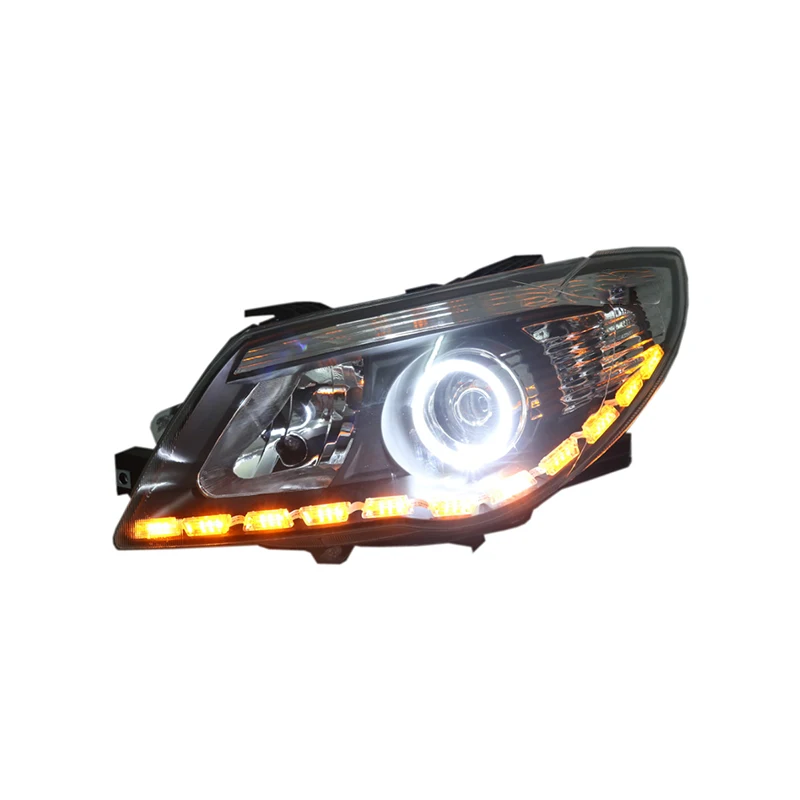 Customized Full LED Headlights For BYD L3 Bi-xenon Projector Lens Front Lamps With DRL