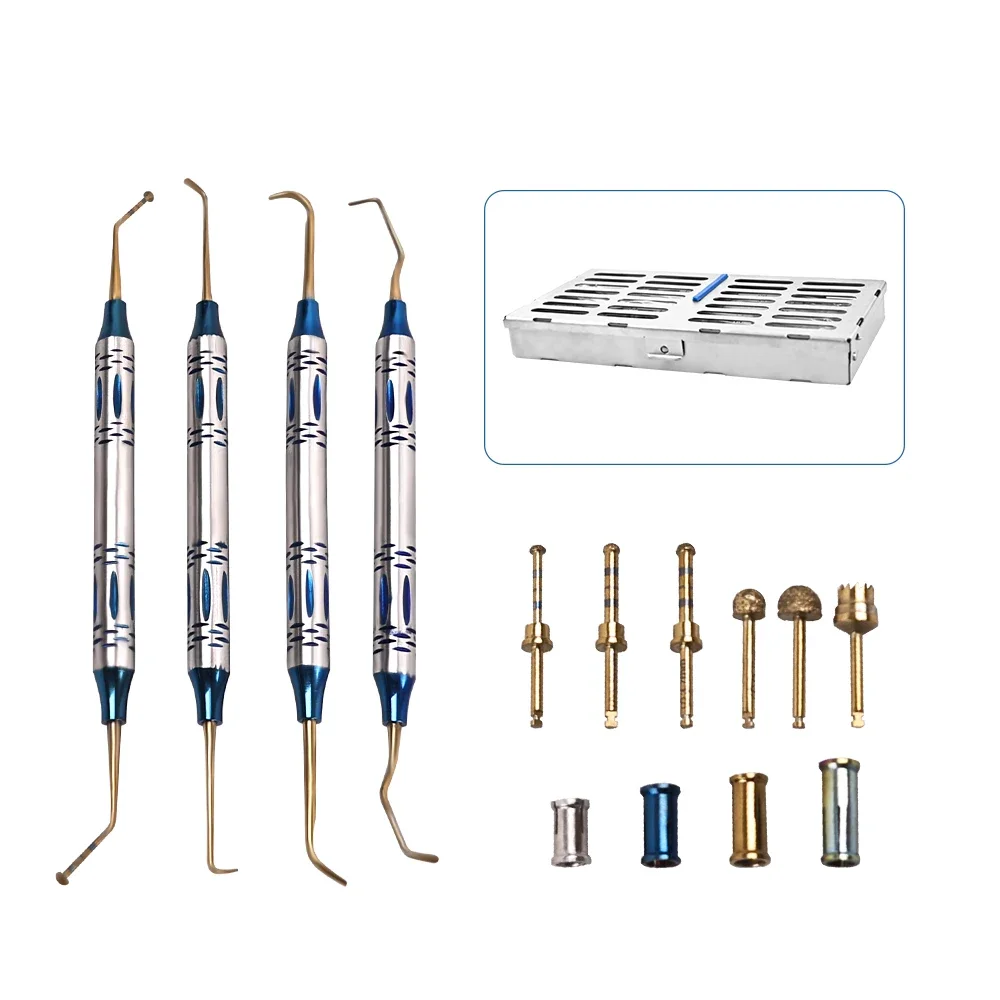 

Dental Sinus Lifting Elevation Kit Implant Drills Stoppers Periosteal Separator Plant External Lifting Drill Dentistry Tools