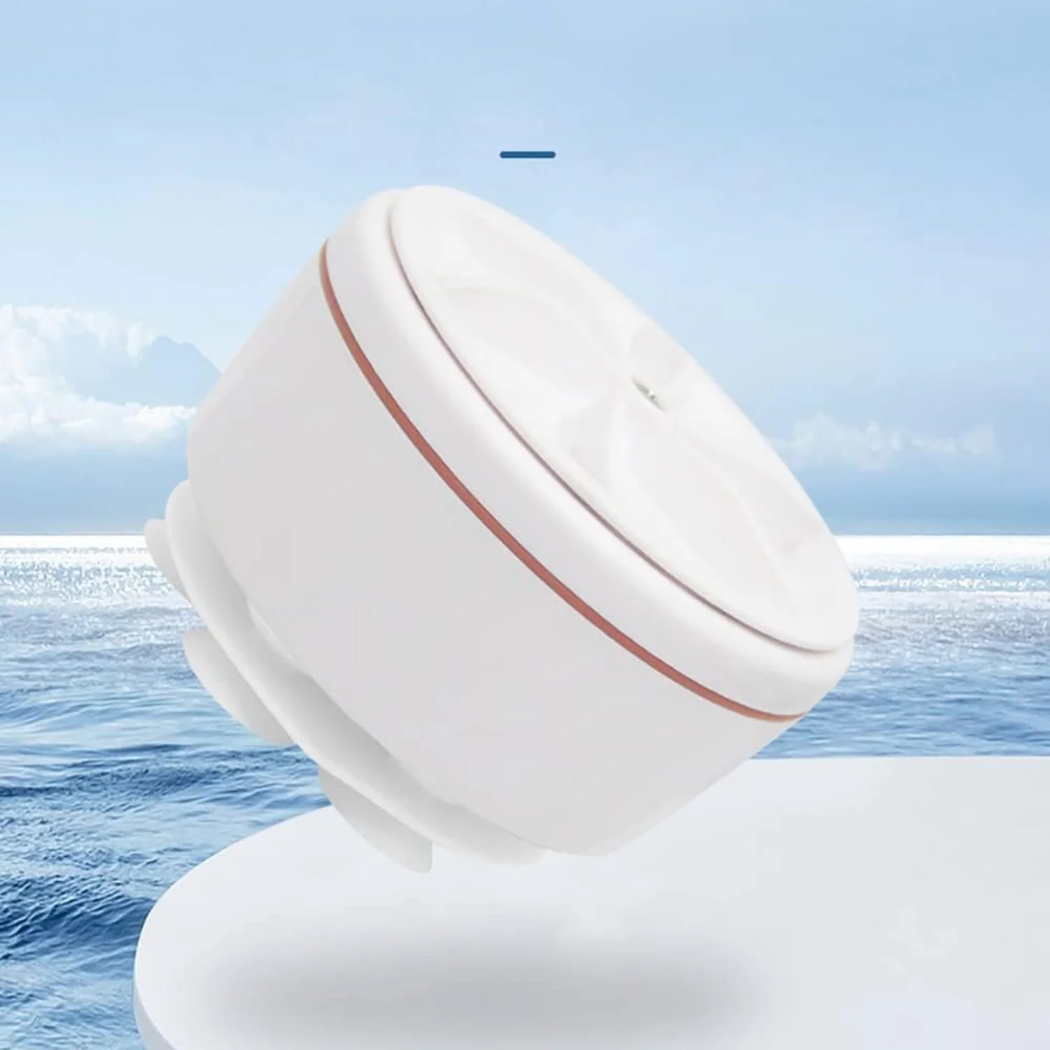 Mini Washing Machine Ultrasonic Turbine Washing, Portable Turbo Washing Machine for Travelling Business Trip Camping College Roo