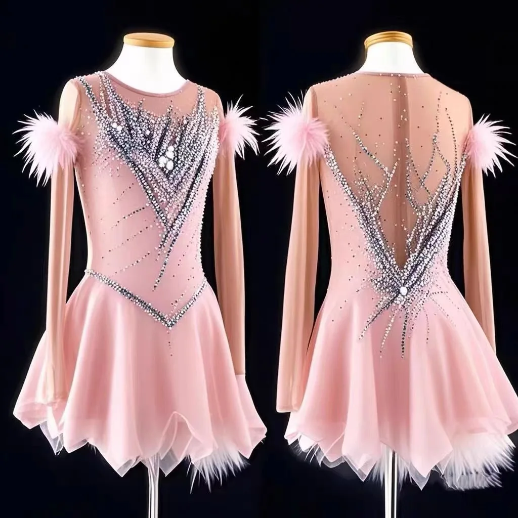 Figure skating performance skirt grading Kosten skating skirt