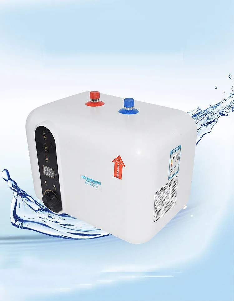 12V/24V 가정용 전기 저장식 샤워 온수기 (모터홈용) 및 휴대용 미니 온수기 (모터홈 샤워용)