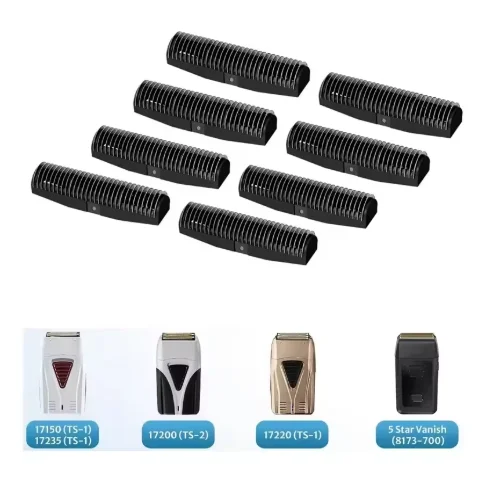 Replacement Blades Cutters Fit For Andis Foil Shaver TS1 17220 17235 17150 TS2 17220，For Babyliss FXFS2 Shaver