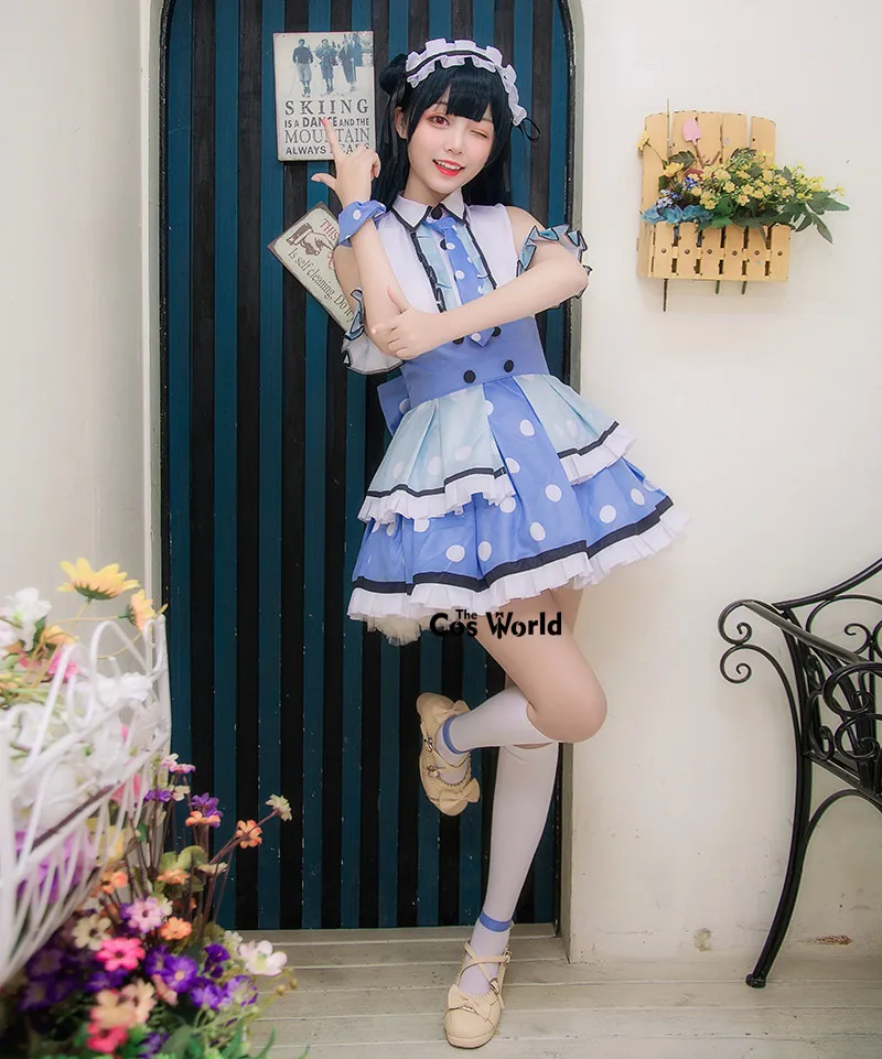 Love Live Sunshine Aqours Omoi yo Hitotsu Ni Nare MIRAI TICKET Takami Chika Ohara Mari Outfits Anime Customize Cosplay Costumes