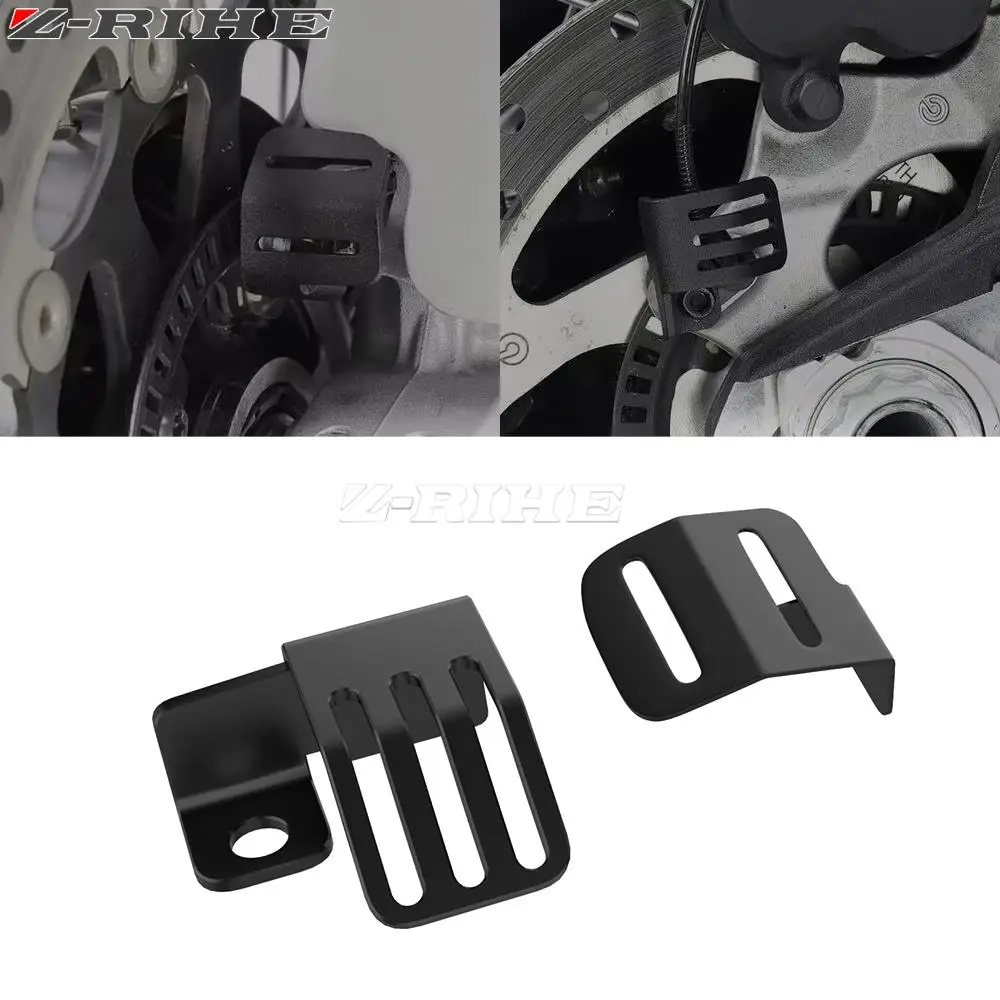 

Desert X Accessories Motorcycle ABS Sensor Guard for Ducati DesertX 2022 2023 Front Rear Protection Covers Durable Aluminum