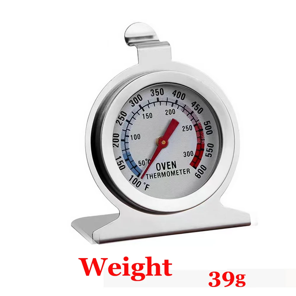 50°C~300°C/100°F~600°F Stainless Oven thermometer Kitchen Food Mini Dial Stand Up Temperature Meter Baking Tool