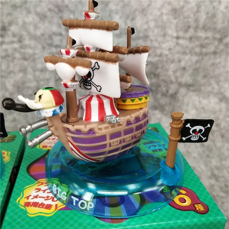 One Piece Pirate Ship 6 Pirate Ships Blackbeard, Merry, Sun, And Ship Decoration Box Egg Toys Thousand Day Boat Drifting Boats