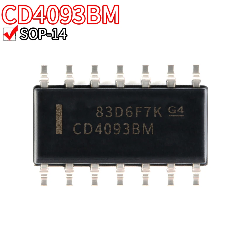

20PCS CD4093 CD4093BM Waterproof shell