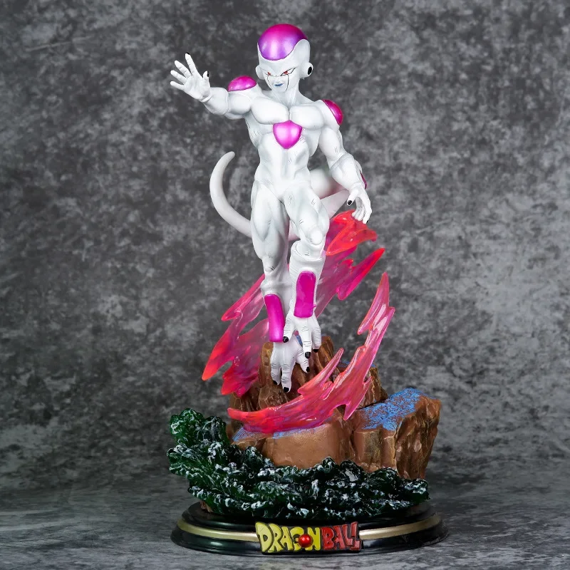 25cm Dragon Ball Z Figures Frieza Anime Figure Gk Cosmic Emperor Frieza Figurine Pvc Statue Model Doll Collectible Ornament Toys