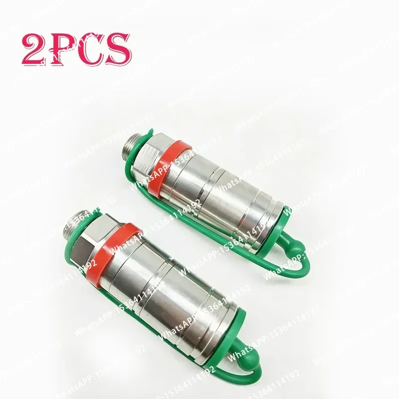 2 Pieces M22 x 1.5mm Hydraulic Internal Thread Quick Connector Push Pull Fluid System Quick Disconnect Replacement