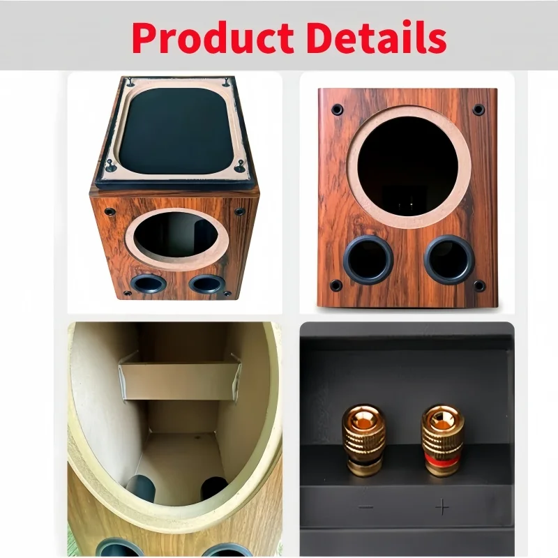5-inch Subwoofer Empty Box,DIYCar/Home Subwoofer Density Board Box,1Piece Woofer Speaker Housing,Bass-speaker Box,122mm/148mm