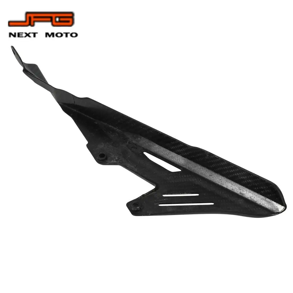 Funparts Carbon Fiber Chain Guard Cover For Light bee S/X X160 X260 Motocycle Accessories Ebike Electric Dirt Bike Moto
