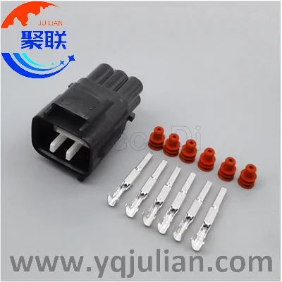 Auto 6pin plug MG651104-5 MG 651104-5 wiring electrical cable connetor MG651104 MG 651104 with terminals and seals