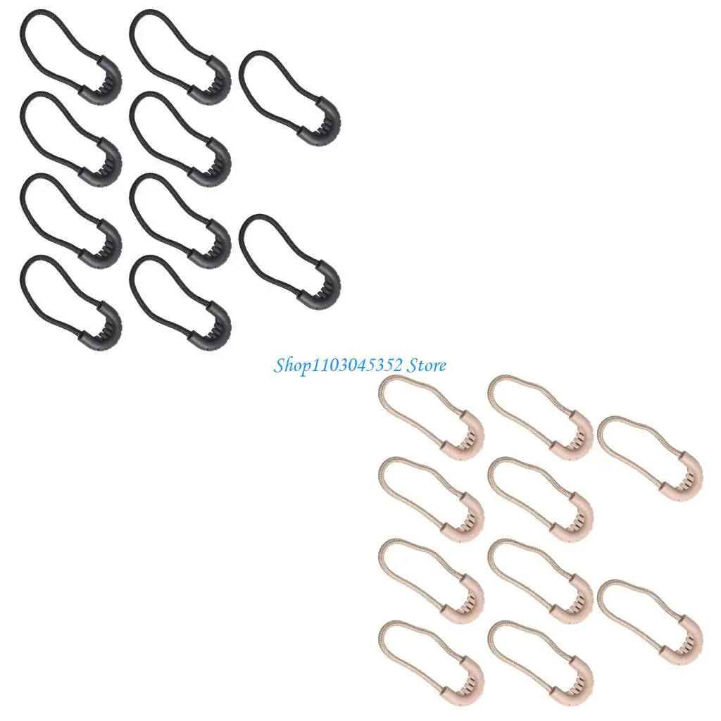 

Nylon Cord Zipper Pulls Replacement Zip Pull Tab Nylon Cord Extension Zip Fixer