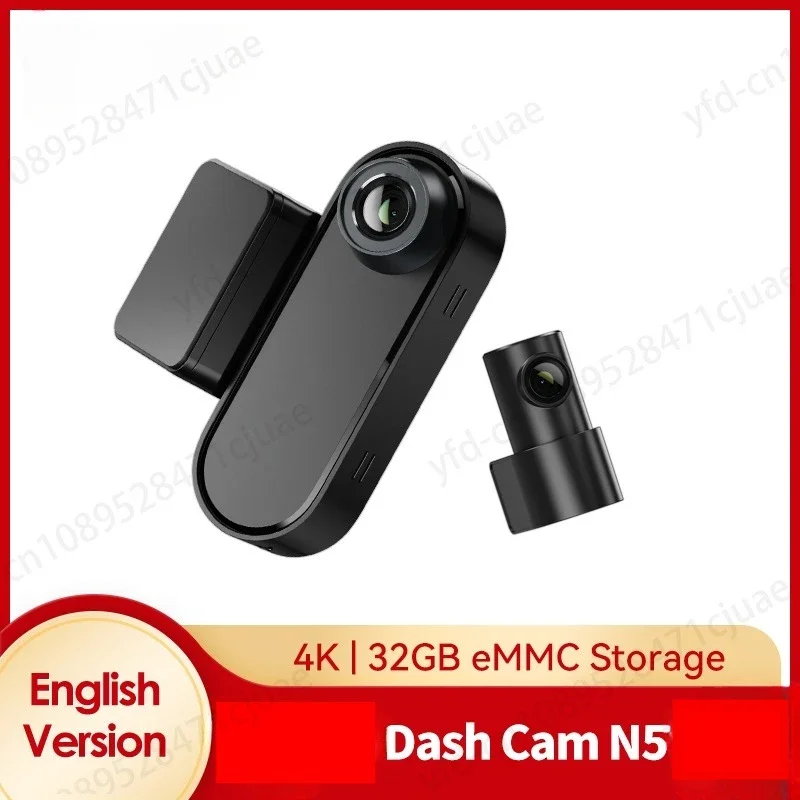 N5 Dual Front and Rear 4K Ultra HD Resolution  Dash Camera