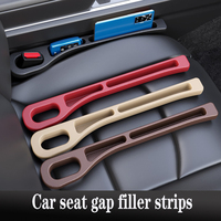 2pcs For Nissan Juke F15 F16  Car Seat Gap Filler Side Seam Plug Strip Styling Seat Gap Leak-proof Filling