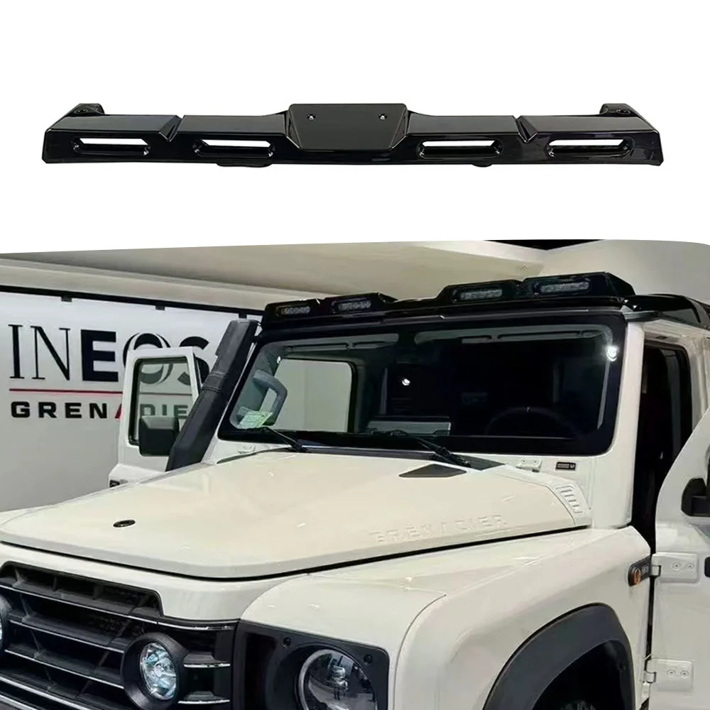 

Top Roof Light for INEOS Grenadier 2024 2025 2026 Glossy Black Top Lamp Four Light Bars