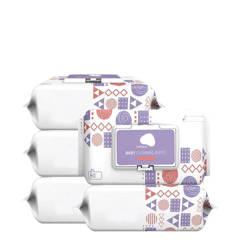 مناديل ناعمة قابلة للتحلل الحيوي، خالية من العطور، تنظيف المسام العميقة، 80 قطعة للبشرة الدهنية والمعرضة لحب الشباب #6