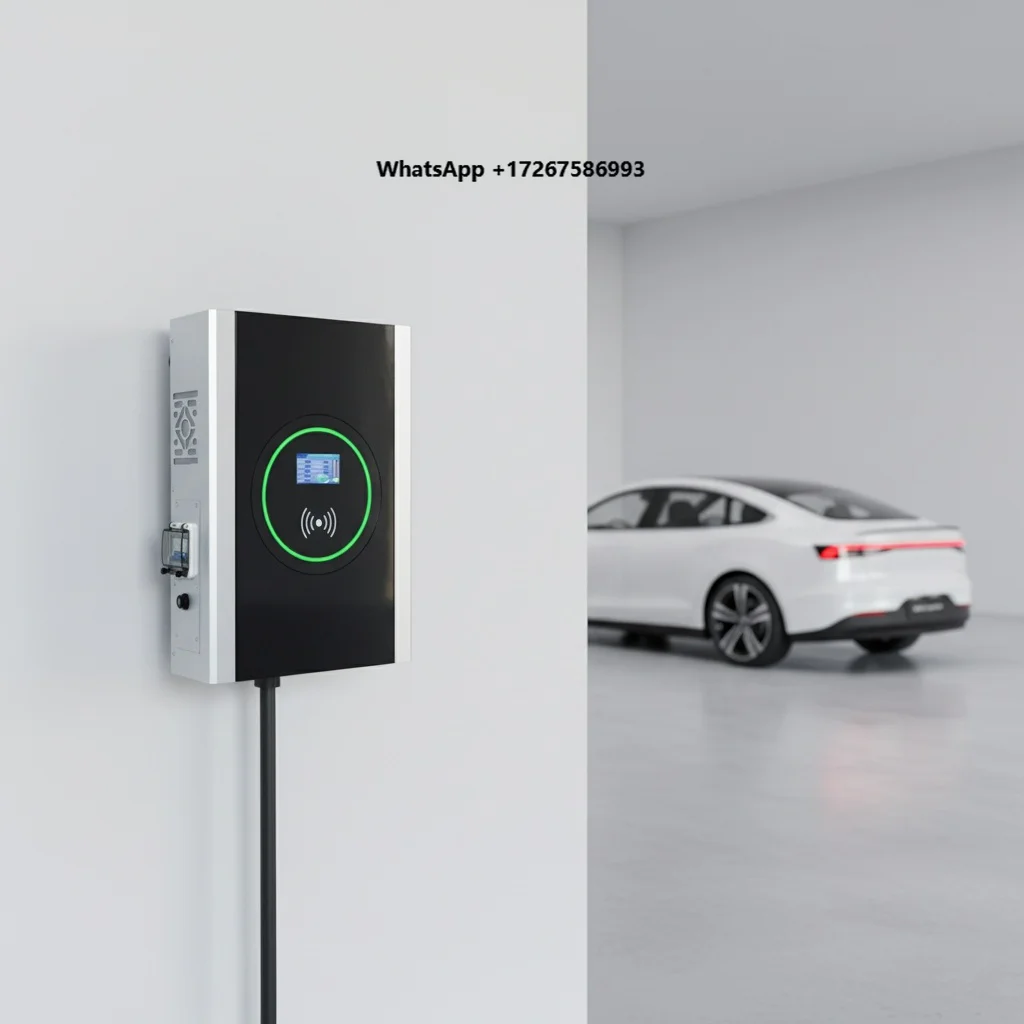 

7kW IP54 IK8 Secure Wall Mounted EV Charger with Smart App Control for Residential Garage CCS1 Wall-MountedEV Charging Station