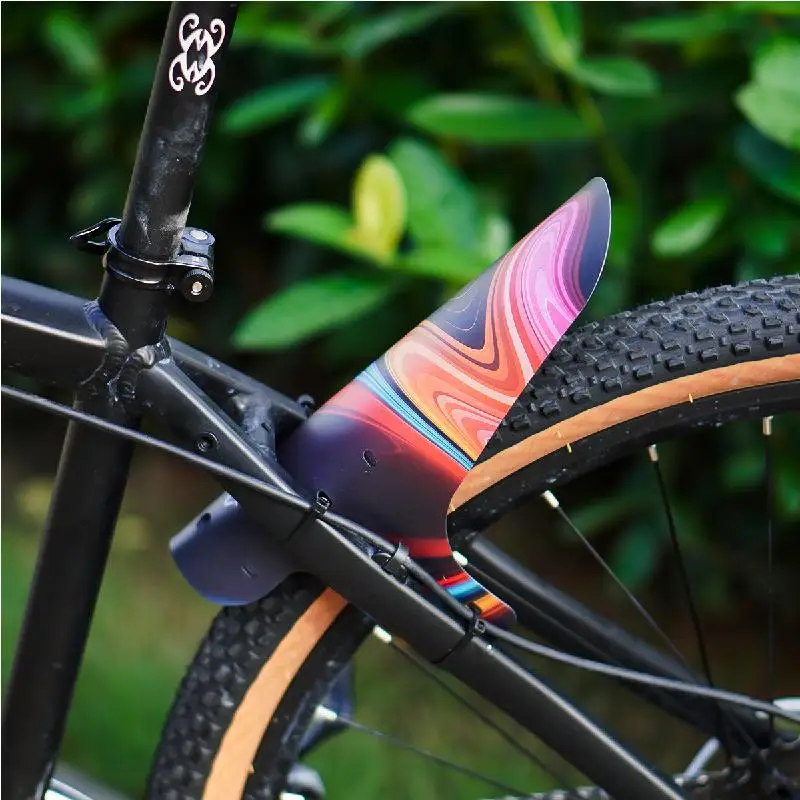 Chooee Fahrradzubehör Fahrrad Kotflügel Kotflügel MTB Mountain Road Radfahren Schlammschutz Vorder-/Hinterradflügel 1 Stück PP5 Material – Detail 5