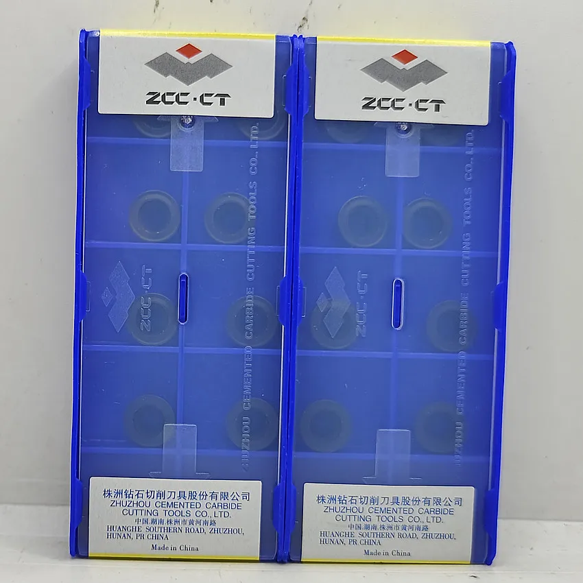 

RCMT10T3MO YBC251/RCMT10T3MO YBC252/RCMT10T3MO YBG202/RCMT10T3MO YBD102 ZCC.CT R5 твердосплавные вставки с ЧПУ фрезерные вставки 10 шт./кор.