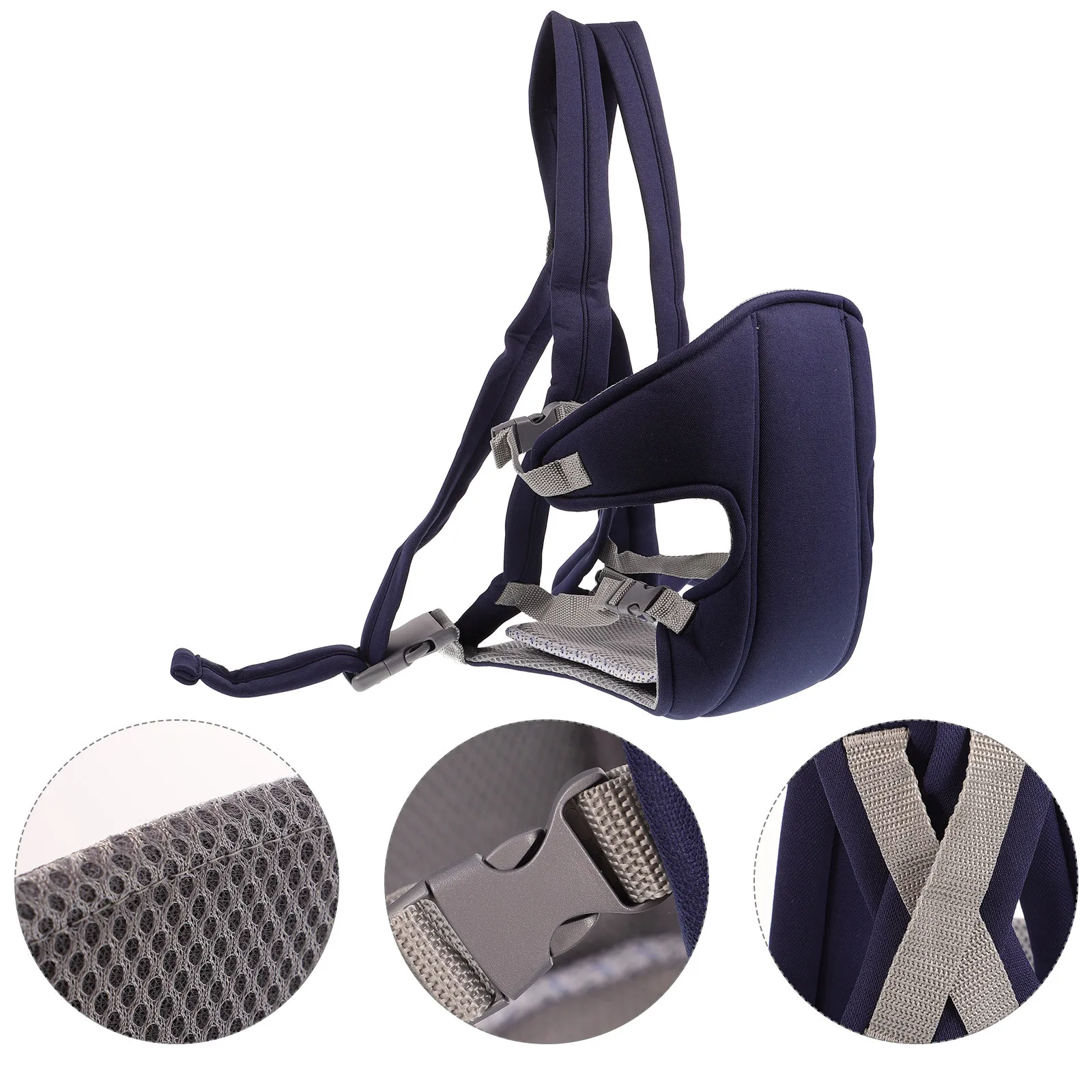 

Рюкзак-кенгуру, синий, один размер, подходит для 3-30 месяцев, дышащая сетка, нейлоновая переноска-кенгуру для путешествий, покупок, удобная