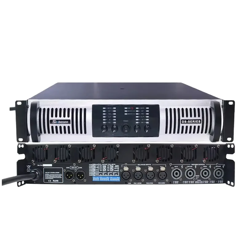 

8omhs Stereo Power 2200 Power Amplifiers DS-20Q 4 Channels Amplifier Circuit Bord for Subwoofer