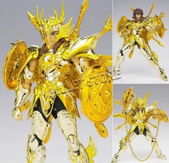 Figuras de Anime Originales BANDAI Saint Cloth Myth EX Libra Douko God Cloth Saint Seiya Soul of Gold en Stock, Modelos de Juguetes