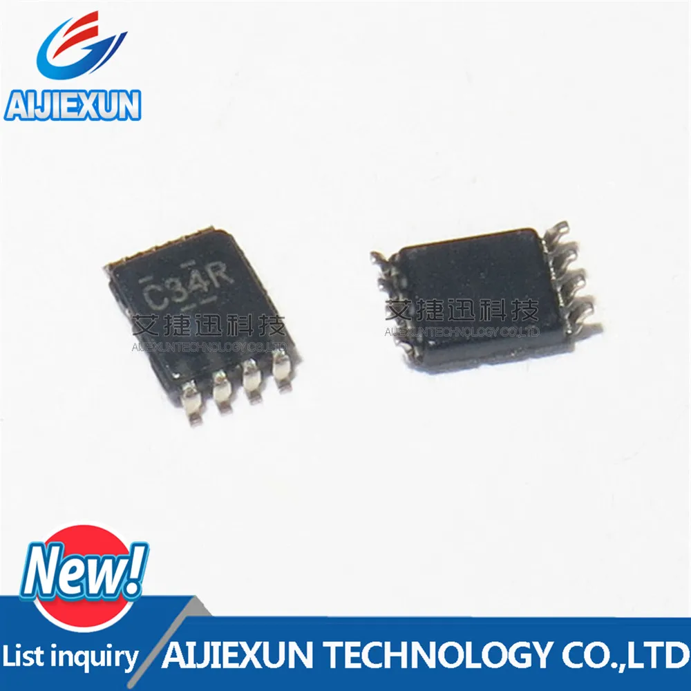 50PCS SN74LVC3G34DCUR Silkscreen C34R VSSOP8 IC BUFFER TRPL NON-INV US8 in stock 100% New and original