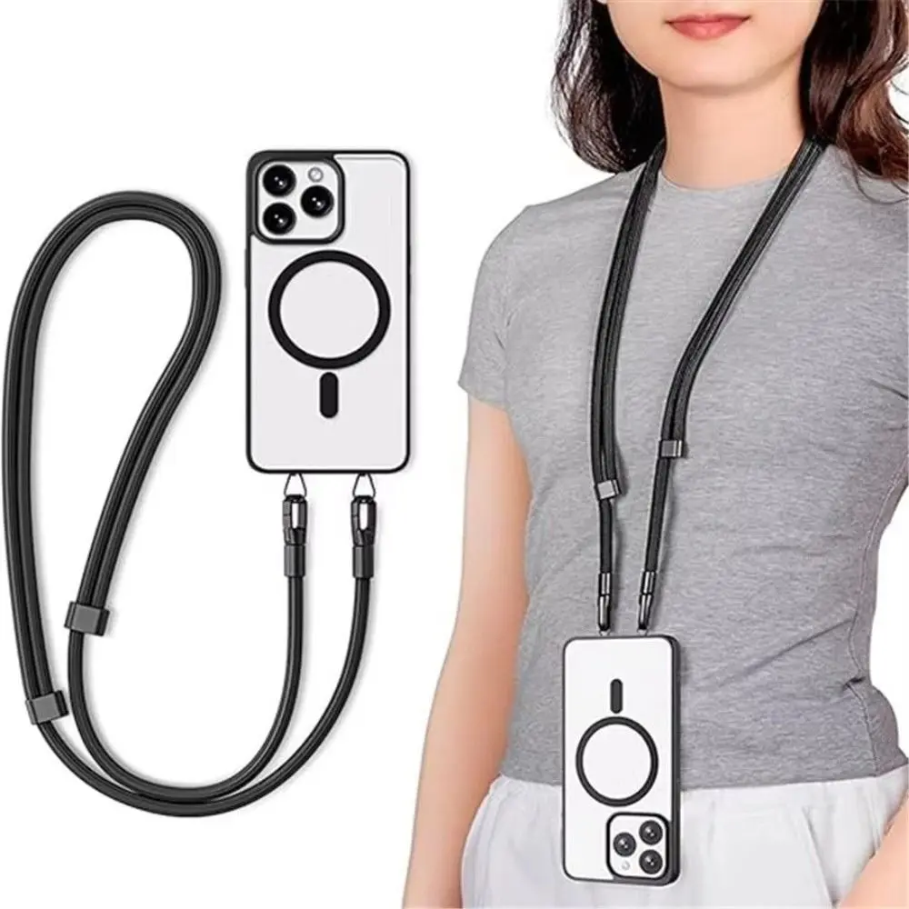 

New Universal Cell Phone Lanyard Adjustable Anti-loss Phone Crossbody Lanyard Nylon Durable Hanging Cord Strap Outdoor