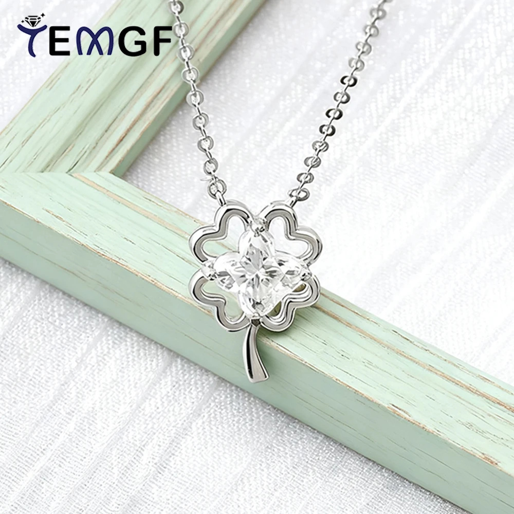 

Сертифицированное TEMGF кулон с муассанитом 6 мм, ожерелье S925, серебряная цепочка с покрытием из 18-каратного золота для женщин, роскошные блестящие ювелирные изделия на шею, подарки