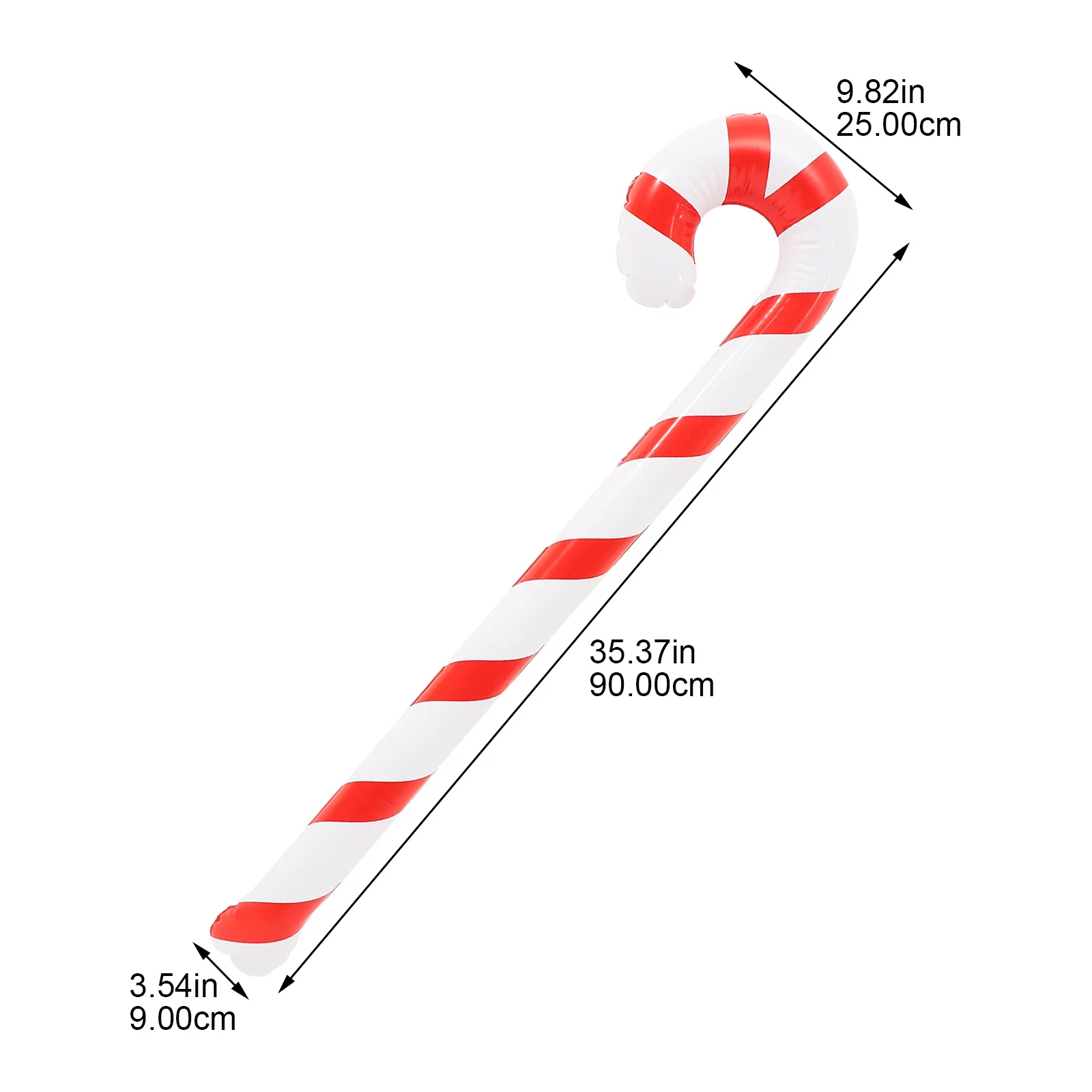 4 pçs decoração de natal fora 2023 líquidos decorações ao ar livre feriado azul doces indoor bastões festa tema inflável