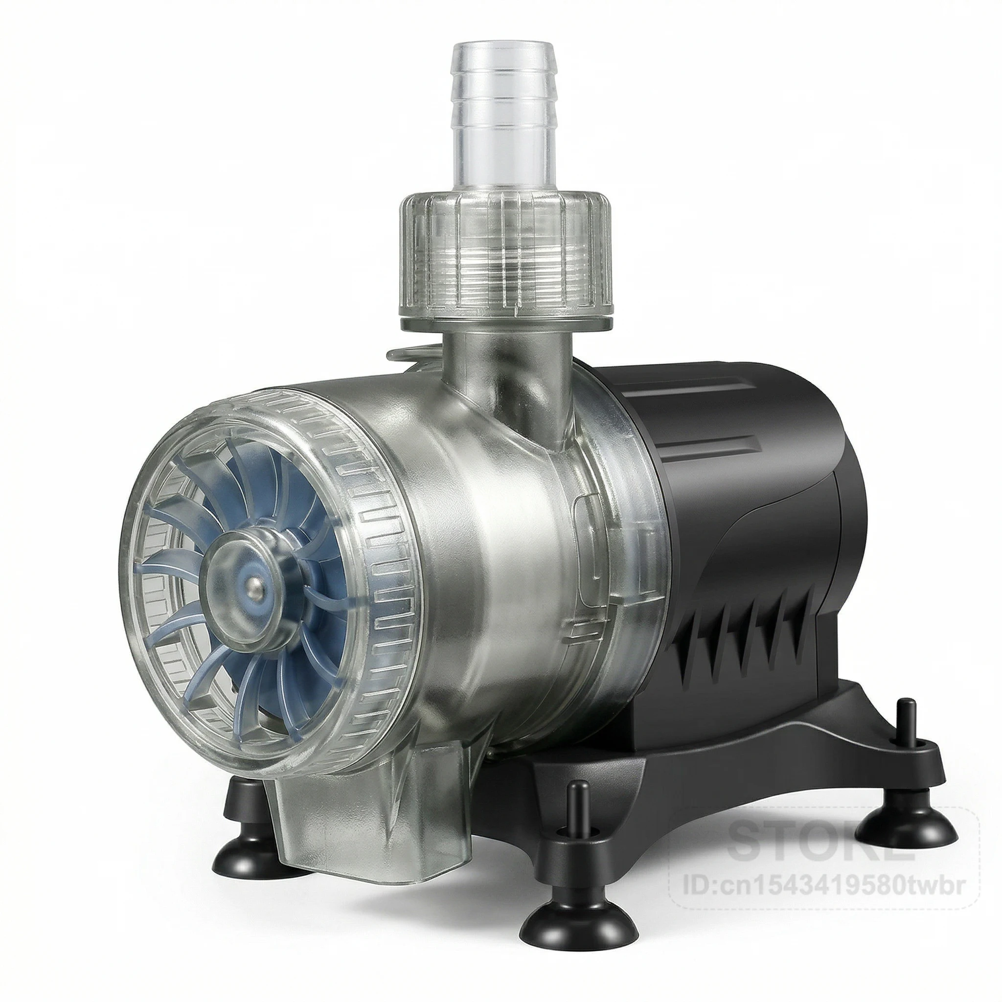 

50% Higher Flow Land & Water Aquarium Pump Constant Frequency Dual Side Suction Submersible Pump Ceramic Shaft Anti-Dry Burn