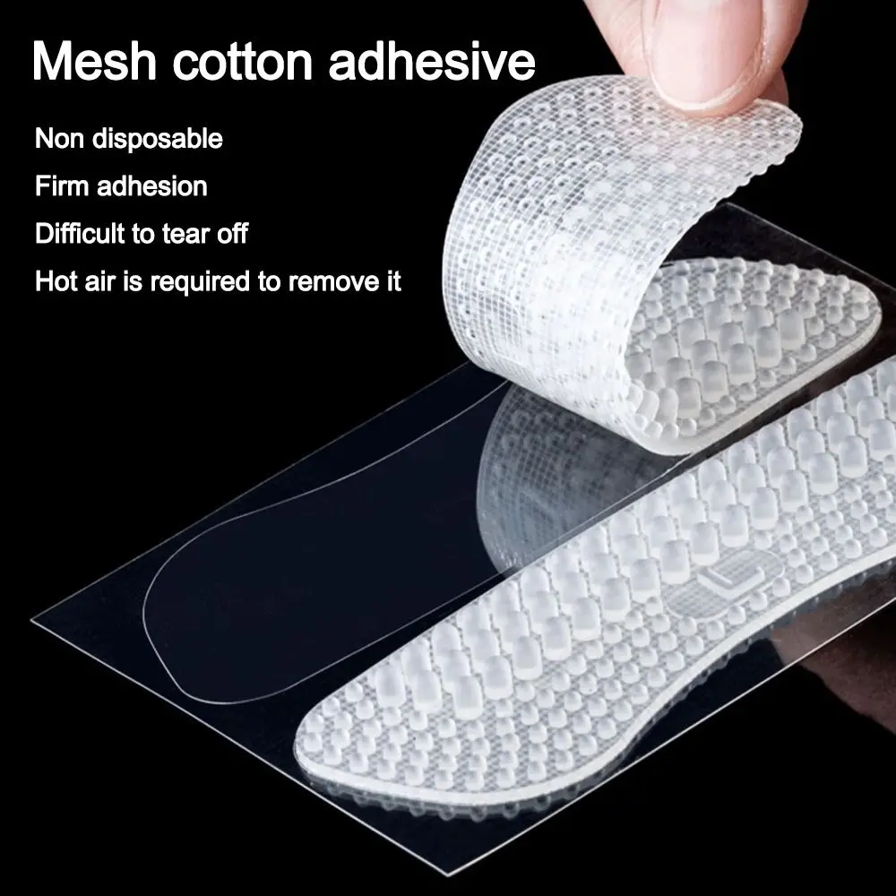 2Pcs Durable Silicone Heel Stickers Anti Slip Non-Slip Heels Grips Invisible Heel Cushions for Women Men