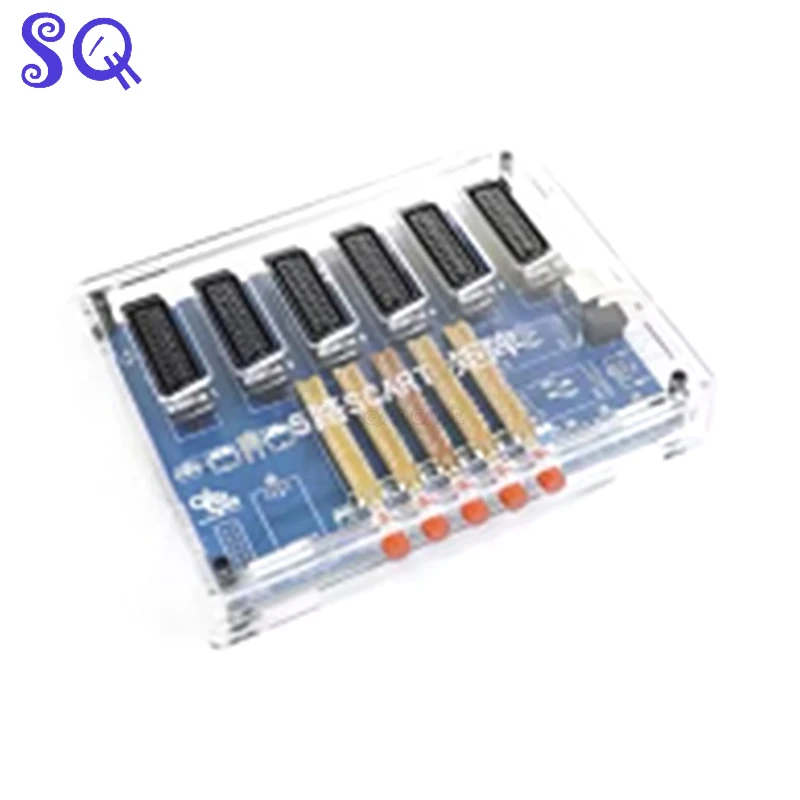 5 in 1 Ausgang Scart Distributor md2 zu Scart/RGB Video Converter Switcher Board für md/md2/ss/ps/ps2/ps3/dc/sfc