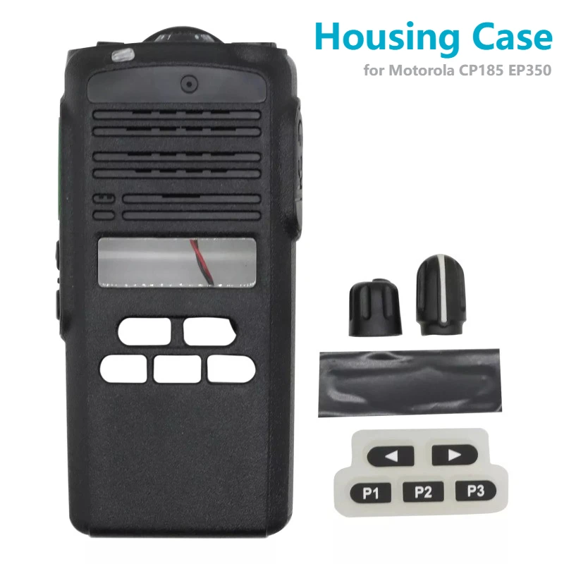 

Front case included knobs and Keyboard Limited Front Outer Case Housing Cover Shell Refurb For Motorola EP350 CP1300 CP185 Radio