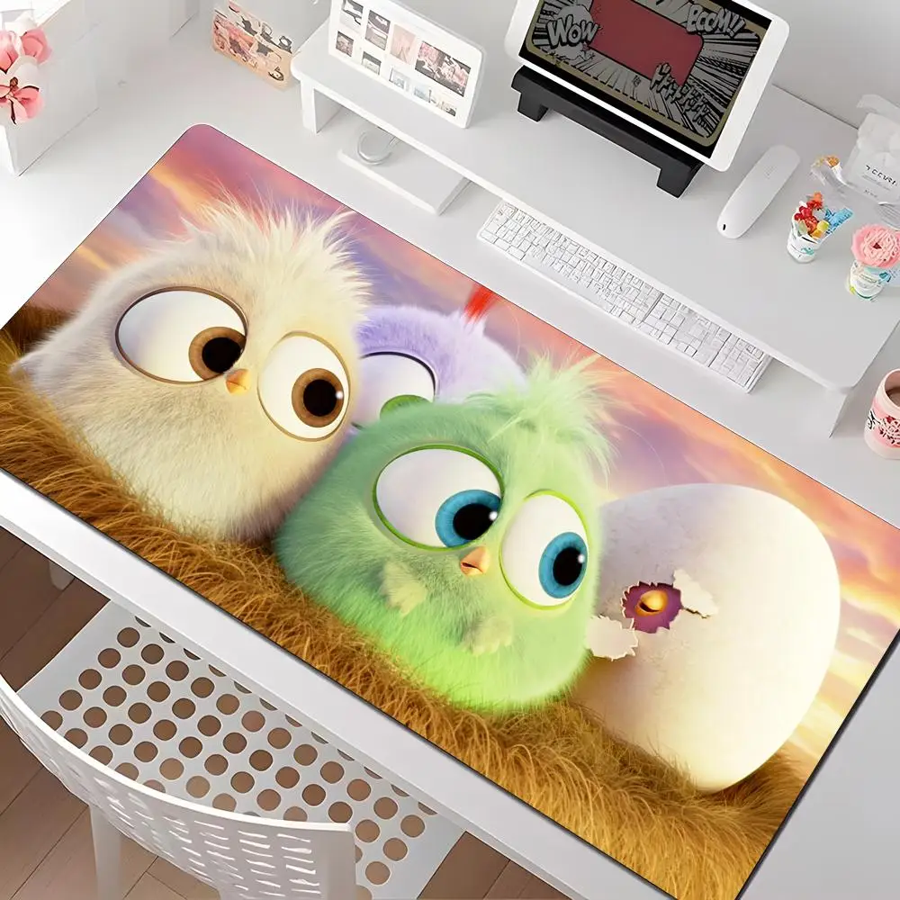 

Game A-angry Birds Movie Mouse Pad Multiple Sizes Large Square Computer Office Game Table Mats Rubber Anti-slip Mousepads