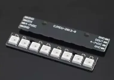 Бесплатная доставка! 2 шт./лот CJMCU-2812-8 8 WS2812 5050 RGB светодиодный встроенный полноцветный привод фонарь макетная плата доска Бесплатная доставка! 2 шт./лот CJMCU-2812-8 8 WS2812 5050 RGB светодиодный встроенный полноцветный привод фонарь макетная плата доска