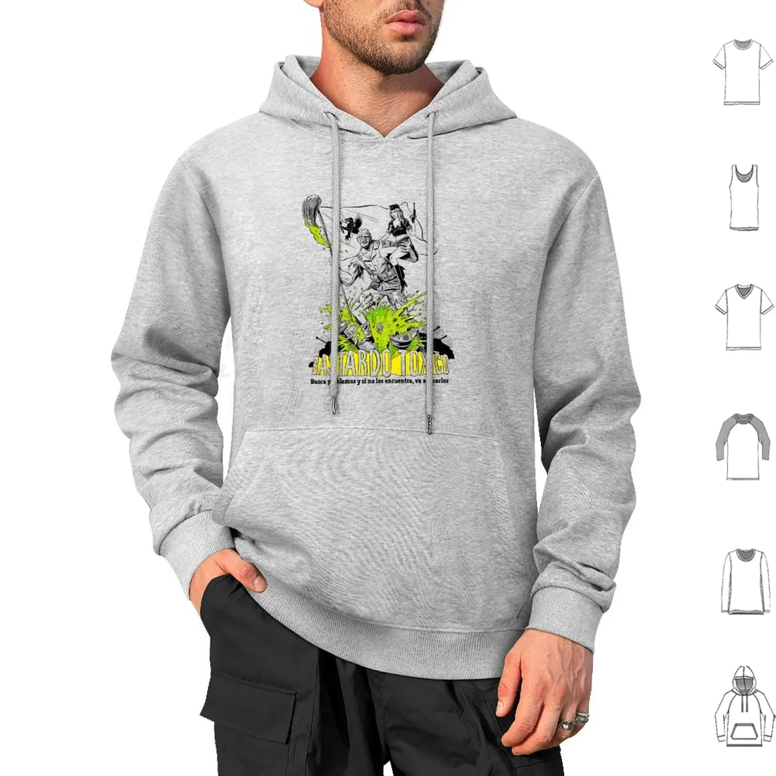 

Toxic Bastard Hoodies Long Sleeve Hello Ww2 Game Hell Let Loose Steam Shooter War Skull Cool German American Gi Toxic