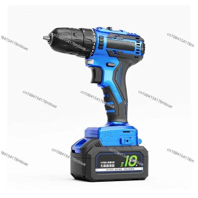 Electric Drill Impact Drill Rechargeable Pistol Drill Lithium Battery Power To Electric Screwdriver Tool