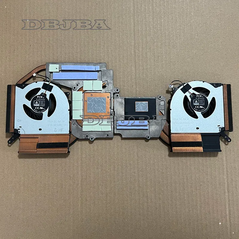 Laptop Cooling Fan For Lenovo Legion 5 Pro 16ARH7H 82RG 5H40S20515 DFSCL12E16486Q FPLB DFSCL12E06486Q FPLA AT2FG001FF0 Heatsink