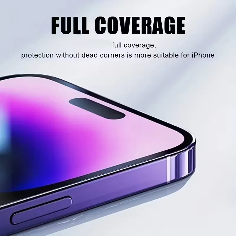 1/2/3 Stück HD Glas-Displayschutzfolie für iPhone 16 15 14 13 12 11 Pro Max Vollbild-Schutzglas für iPhone – Detail 1