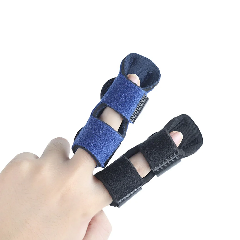 

Thumb Splint Finger Support Holder Metal Version Splints and Braces Extension Black