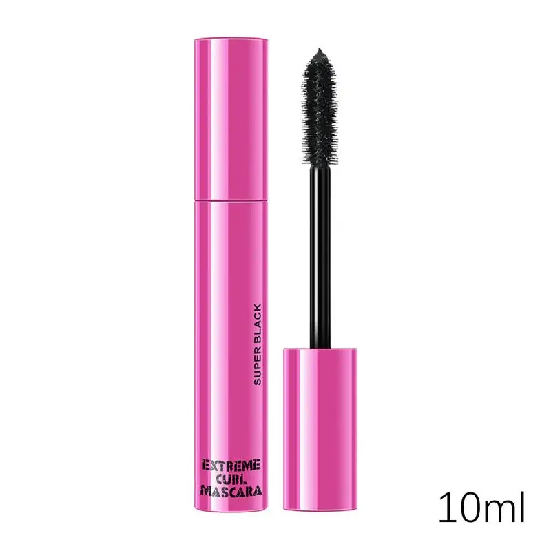 High Definition Mascara For Defined Waterproof Clean Volume Mascara 10ml Women Sweatproof Curling Mascara For Straight Lashes