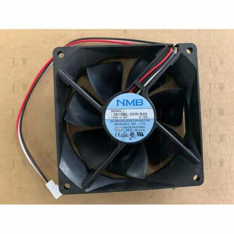 DDJ  FOR NMB 9225 3610ML-05W-B49 DC24V 0.16A 3pin Cooling Fan 90*25mm