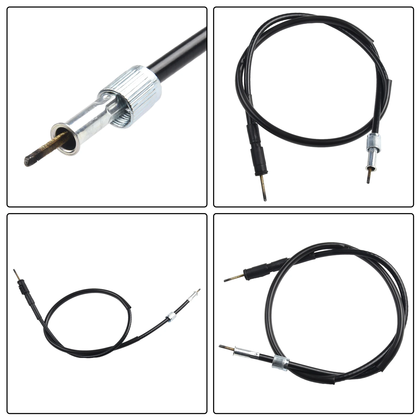 High Quality Speedometer Cable Instrument Line Quick Installation Non-deformation Steel + Rubber Wear-resistant